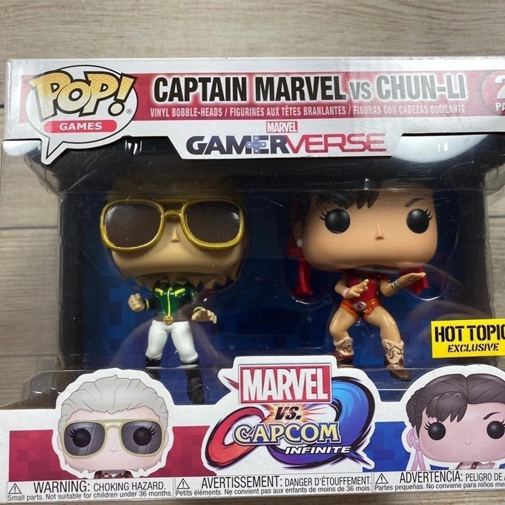 Funko Marvel Gamerverse Marvel vs Capcom HOT TOPIC EXCLUSIVE